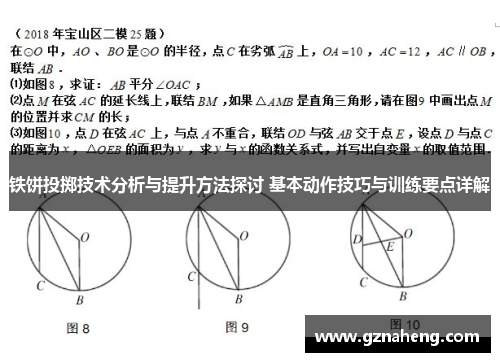 铁饼投掷技术分析与提升方法探讨 基本动作技巧与训练要点详解